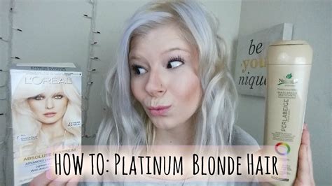 A beautiful blonde to a wow blonde. How To: Platinum Blonde Hair | Always Andrea - YouTube