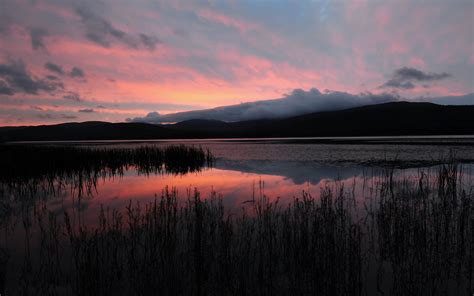 Free Download Mountain Lake Sunset Wallpaper Sunset Mountain Lake
