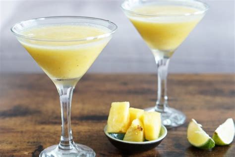 Blended Pineapple Daiquiri Recipe Savored Sips