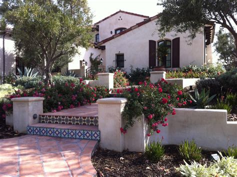 My Garden Spanish Revival Mediterranean Landscape Orange County