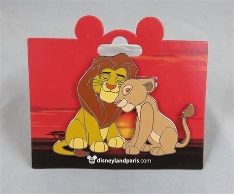 Disney Disneyland Paris Pin Simba And Nala The Lion King Ebay