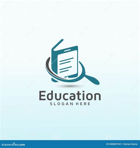 Find Best Education Logo Design Inspiration Stock Vector Illustration