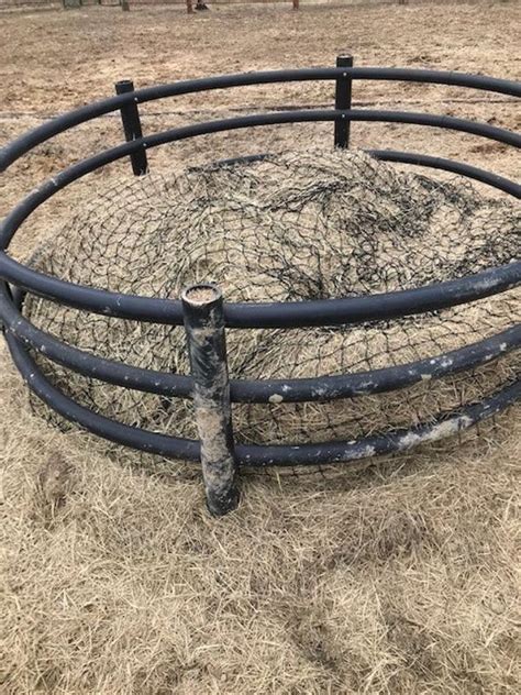 Round Bale Hay Net Hay Feeder For Cattle Texas Haynet