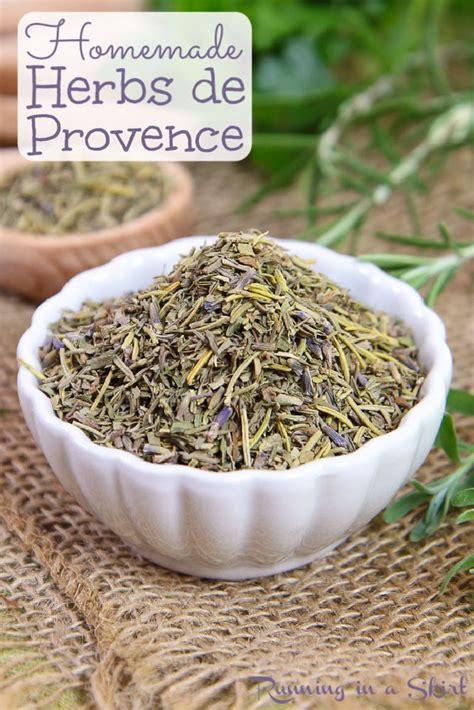 Herbs De Provence Recipe Homemade Spice Blend Running In A Skirt