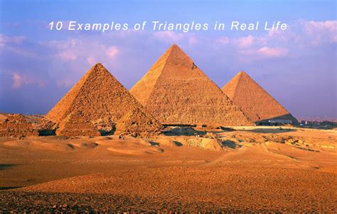 10 Examples Of Triangles In Real Life Bút Chì Xanh