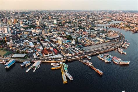 Porto de Manaus vista aérea de Manaus Foto Divulgação Arsepam NTW