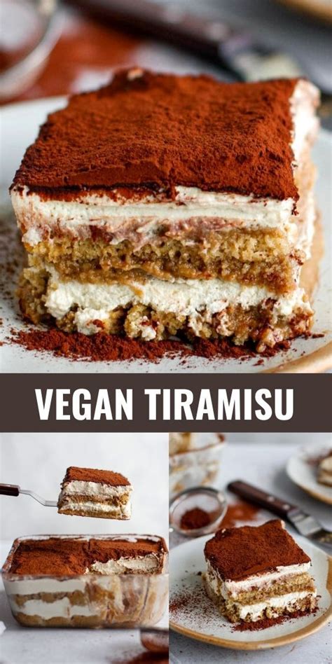 Vegan Tiramisu In 2020 Vegan Dessert Recipes Vegan Desserts Vegan Tiramisu