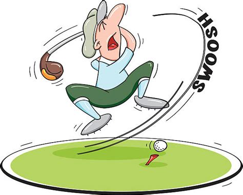 Golf Swing Clipart