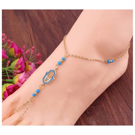 Turquoise Summer Anklet Trendy Girl Boutique