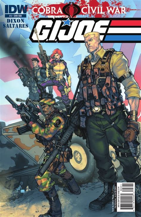 Gi Joe Comic Book Archive Idw Gi Joe Cobra Civil War 3