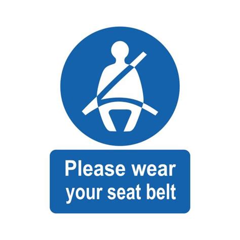 Safety Belt Sign