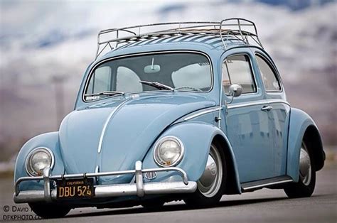 Light Blue Classic Vw Beetle Lowered Vw Beetle Classic Volkswagen
