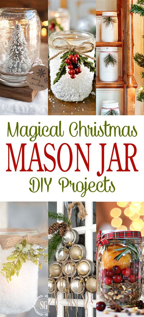 Magical Christmas Mason Jar Diy Projects The Cottage Market