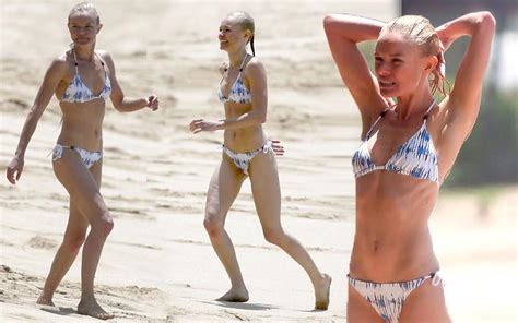 Scary Skinny Kate Bosworth Revisits Blue Crush Beach In A Tiny Blue Bikini