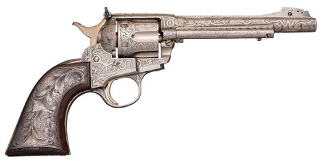 Lock Stock And History — Cole Agee Engraved Colt Model 1877 Double