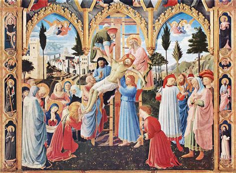 Deposition Of Christ By Fra Angelico Kalligone