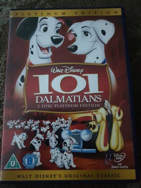 Disneys 101 Dalmatians Platinum Edition Dvd 2 Disc Set Disney Eur 999