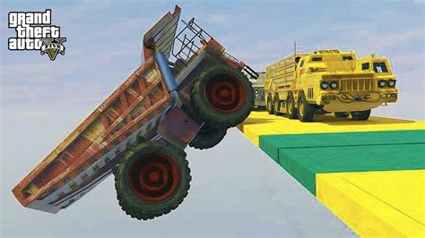 Big Truck Vs Military Truck Gta 5 Face 2 Face Gamexpro Youtube