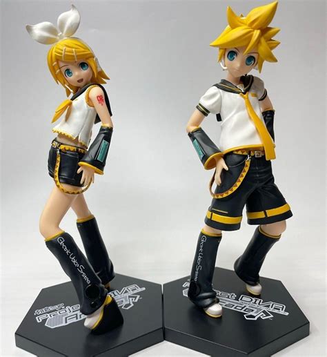 Vocaloid Hatsune Miku Project Diva Arcade Figure Kagamine Rin Len 2 Set