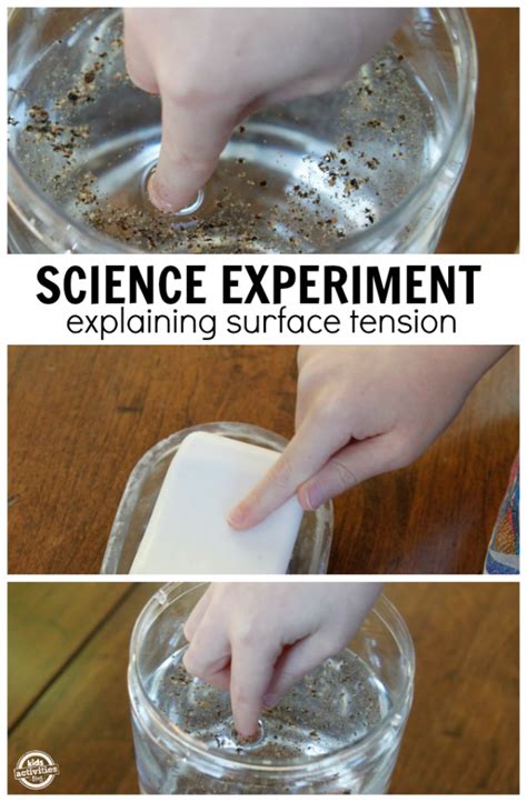 Experiment For Kids Surface Tension Kids Activities Blog