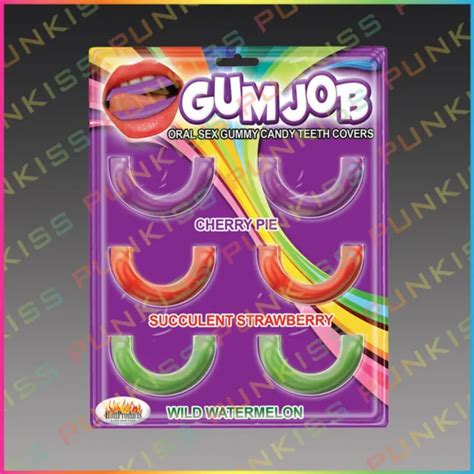 Gum Job Gummy Teeth Cover💋oral Sex Candy Edible Fruit Flavored Deep
