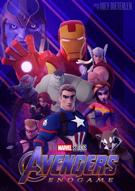 I Put Together A Recreation Of The Avengers Endgame Poster With The