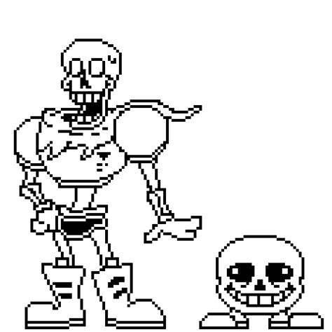Undertale Improved Papyrus Sprite And Goomba By Laterere On Deviantart