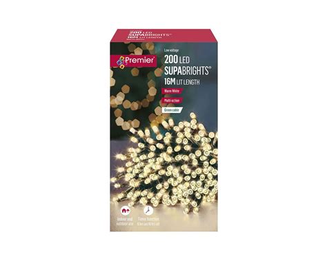 Premier 200 Multi Action Led Supabrights Warm White Cal Flavins