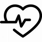 Icon Heart Icons Lifeline Outline Medical Health