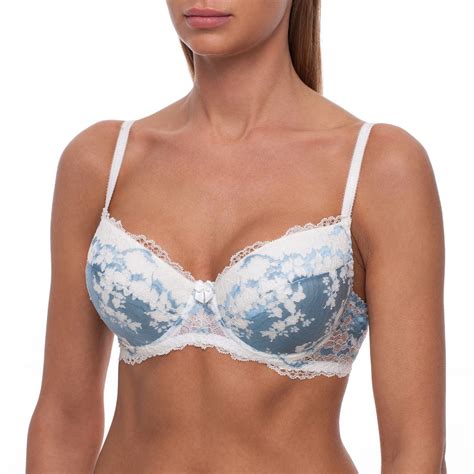 Bra By Fv Sexy Demi Half Cup Underwire Lace Padded Secret Of Goddess