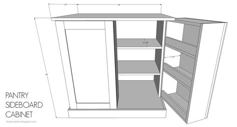 Kitchen Pantry Cabinet Building Plans Free