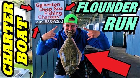 Flounder Fishing Galveston Texas Flounder Fishing From A Boat