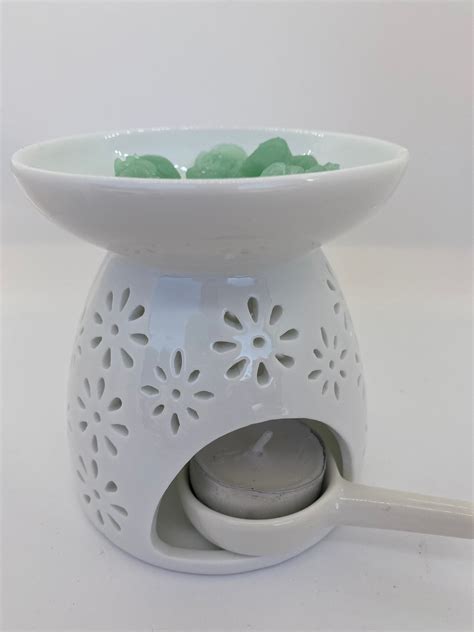 Tea Light Wax Warmer Ceramic Candle Wax Melt Non Electric Etsy