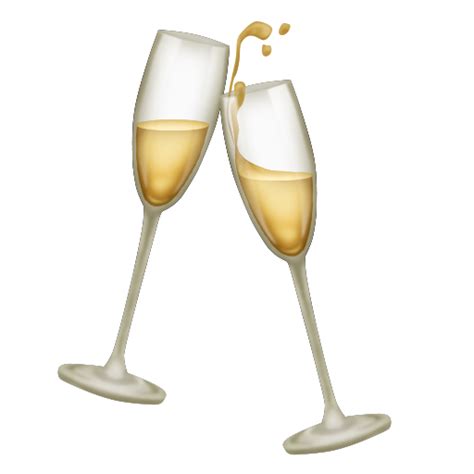 Champagne Glass Emojipedia Unicode Consortium Toasting Png Download