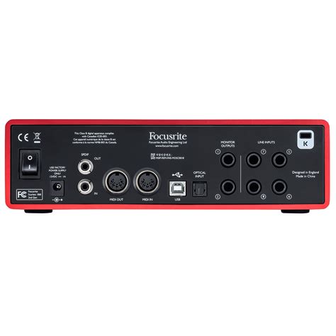 The amount of inputs available to you and the versatility of each one are fundamental features for any pa or digital audio recording system, and is the primary performance quality of any usb audio interface. Focusrite Scarlett 18i8 (2nd Gen) - Studio De Dijk