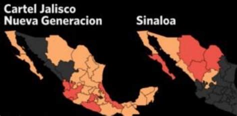 Presencia En 28 De Los 32 Estados De México El Brutal Crecimiento Del Cjng Organización