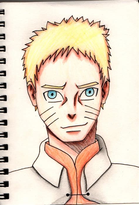 Naruto Coloured By Hallolucy On Deviantart