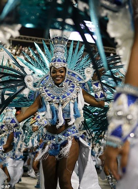 Thousands Of Dancers Take To Rio De Janeiros Famous Sambadrome For The Annual Carnival Parades