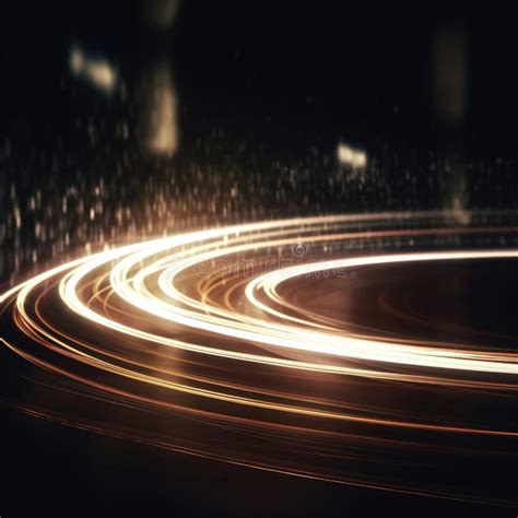 Lights Of Cars With Night Long Exposure Stock Image Image Of Line