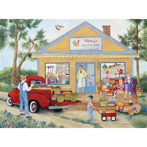 Henrys Old Time Store 300 Large Piece Jigsaw Puzzle