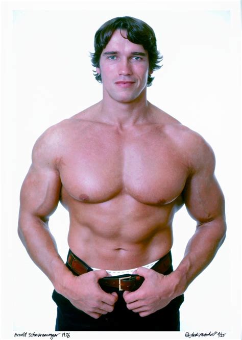 Jack Mitchell Professional Bodybuilder Arnold Schwarzenegger At
