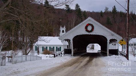 Stark Covered Bridge Photograph By New England Photography Fine Art