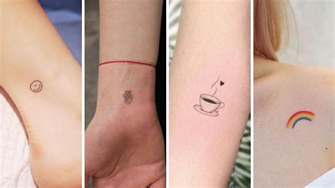 Tatuajes Minimalistas Ideas Para Tatuarte Sin Llamar Tanto La Atención Youtube