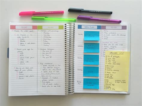 130 Functional Ideas To Use Blank Notes Pages Of Your Planner Or An