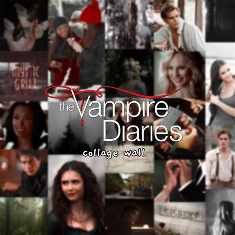 Vampire Diaries Wall Collage Kit Digital Etsy Uk