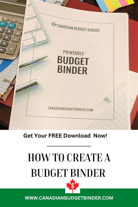 Canadian Budget Binder Free Printables New Save Money