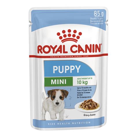 Another product is royal canin puppy canned dog food. Royal Canin Mini Wet Puppy Food Reviews - Black Box