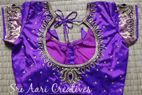 Sri Aari Creatives Aari Work Wedding Blouses By Sri Aari Creatives