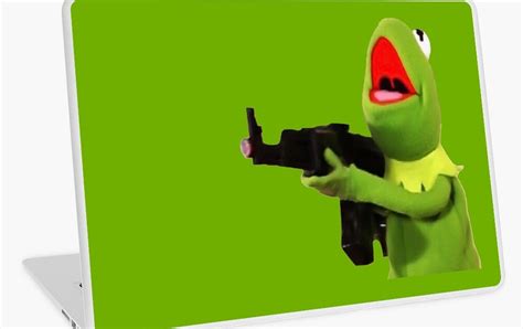 11 Frog Meme Kermit With A Gun