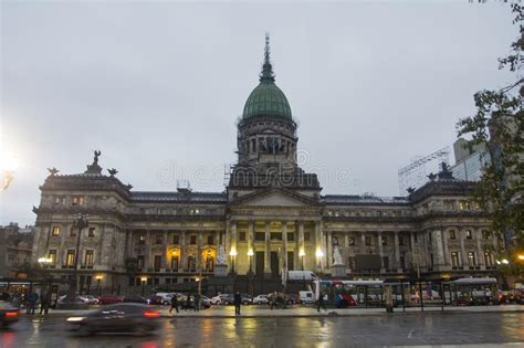 Palacio Del Die Congreso Congress De Overheid Monserrat Argentina Latin